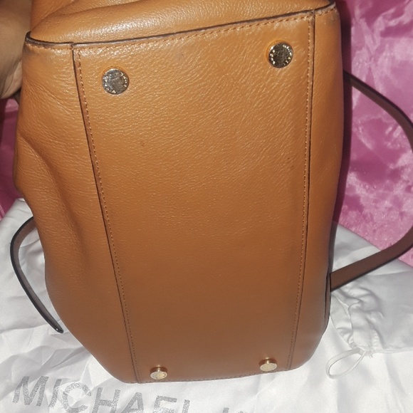 Michael Kors Leather Kirby Satchel - Picture 7 of 9